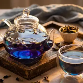 蝶豆花茶（泰国蓝茶）