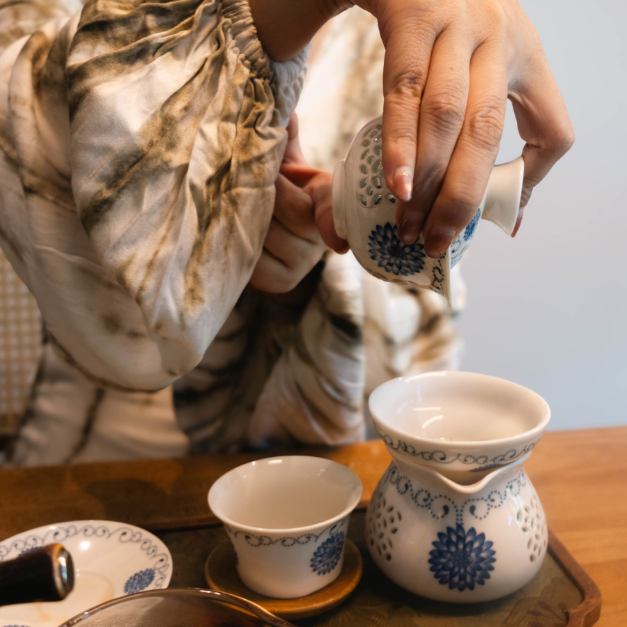 Tea Ceremony at Leaf & Spirit