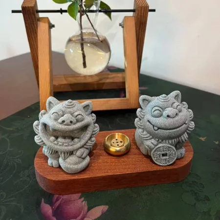 Stone Guardian Incense Holder