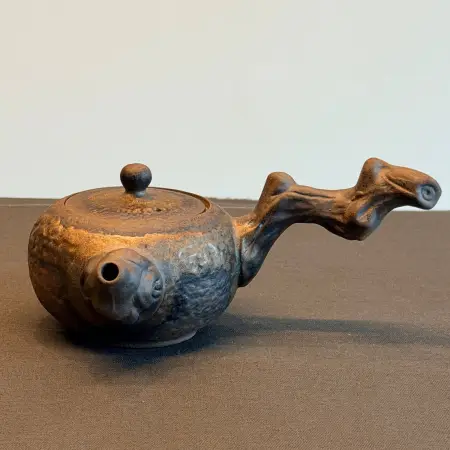 Rustic Branch Teapot