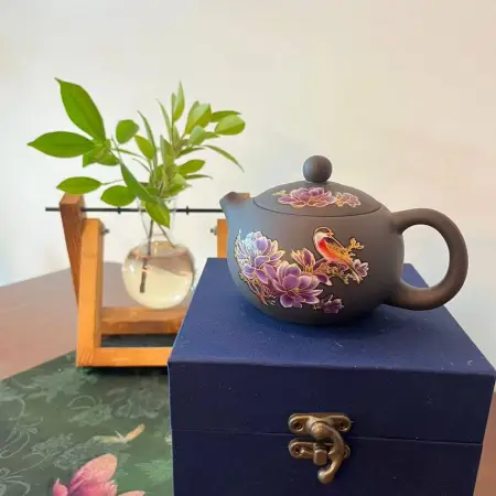 Artisan Ceramic Teapot