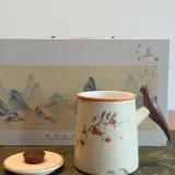Tea Mug with Ceramic Infuser Persimmon - photo 4