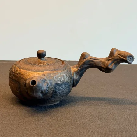 Rustic Branch Teapot